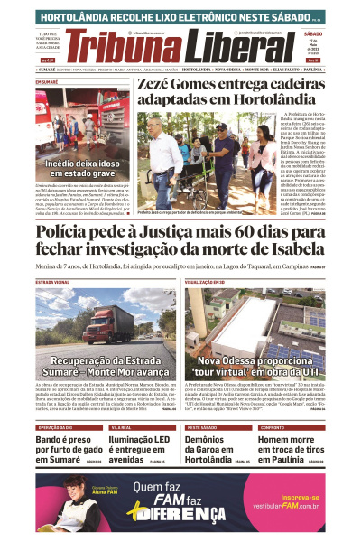 Tribuna Liberal - Edição de 27 de maio de 2023