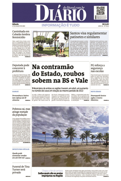 Diário do Litoral – Edição de 27 de maio de 2023
