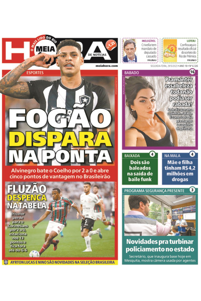 Meia Hora - Edição de 29 de maio de 2023