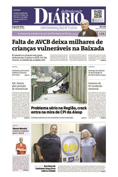 Diário do Litoral – Edição de 29 de maio de 2023