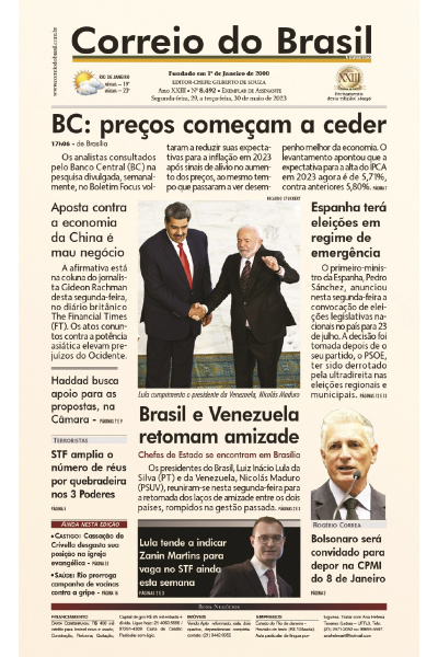 Correio do Brasil – Edição de 29 e 30 de maio de 2023