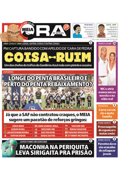 Meia Hora - Edição de 30 de maio de 2023