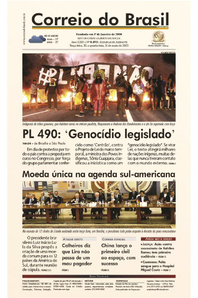 Correio do Brasil – Edição de 30 e 31 de maio de 2023