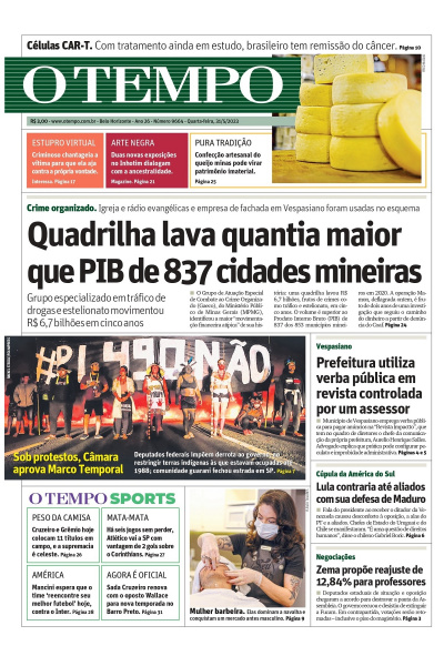 O TEMPO - Edição de 31 de maio de 2023