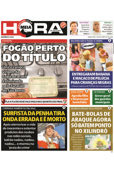 Meia Hora - Edição de 01 de junho de 2023