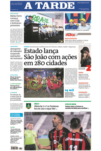 A TARDE - Edição de 07 de junho de 2023