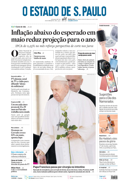 Estadão - Edição de 08 de Junho de 2023