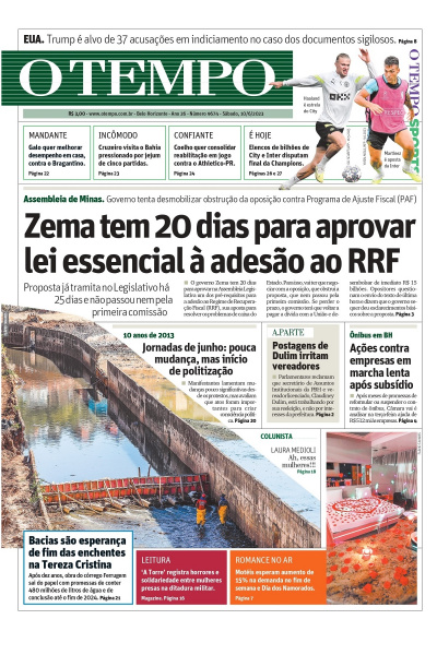 O TEMPO - Edição de 10 de junho de 2023