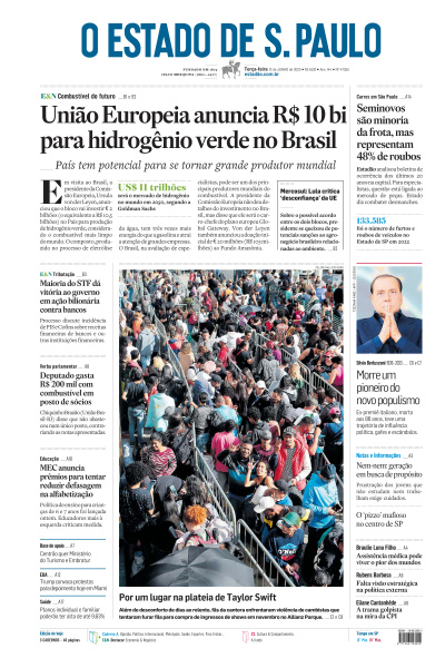 Estadão - Edição de 13 de Junho de 2023