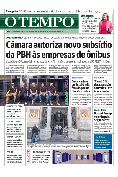 O TEMPO - Edição de 14 de junho de 2023