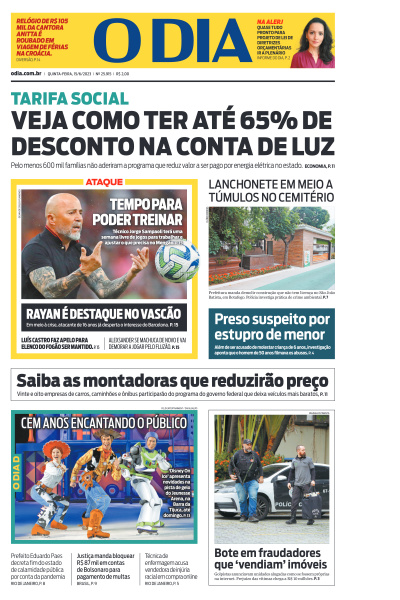 O DIA - Edição de 15 de Junho de 2023