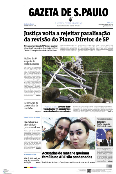 Gazeta de S. Paulo - Edição de 15 de Junho de 2023