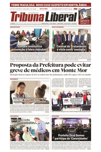 Tribuna Liberal - Edição de 16 de junho de 2023