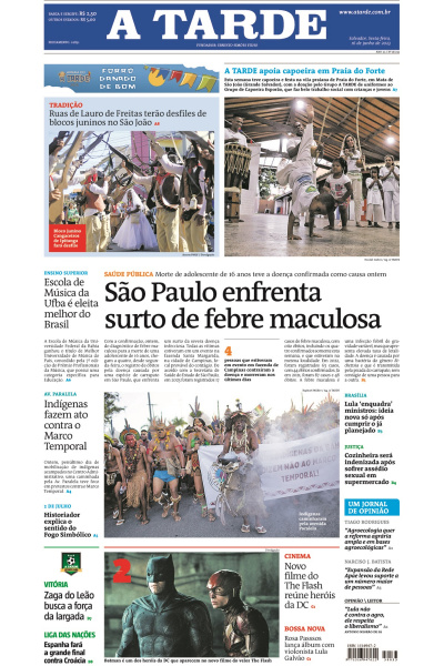 A TARDE - Edição de 16 de junho de 2023