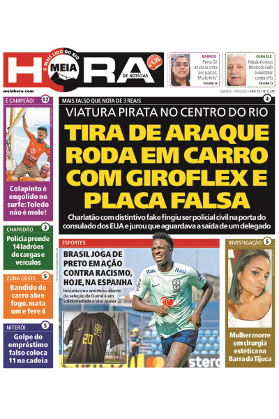 Meia Hora - Edição de 17 de junho de 2023