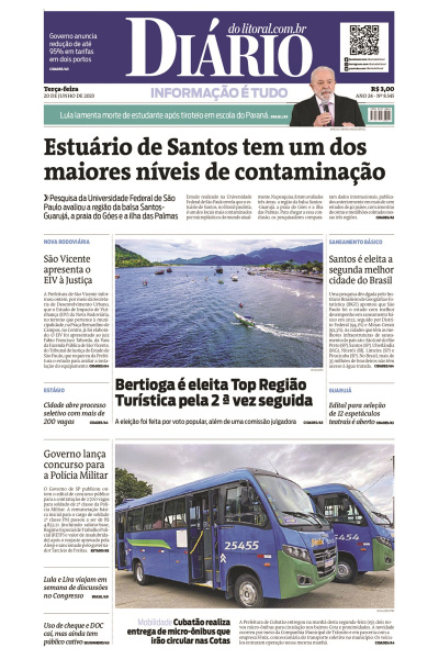 Diário do Litoral – Edição de 20 de junho de 2023