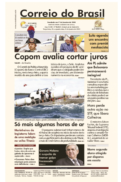 Correio do Brasil – Edição de 20 e 21 de junho de 2023