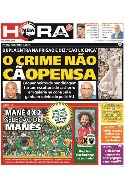 Meia Hora - Edição de 21 de junho de 2023