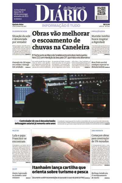 Diário do Litoral – Edição de 22 de junho de 2023