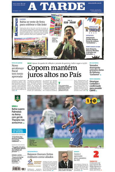 A TARDE - Edição de 22 de junho de 2023