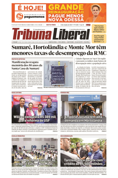 Tribuna Liberal - Edição de 23 de junho de 2023