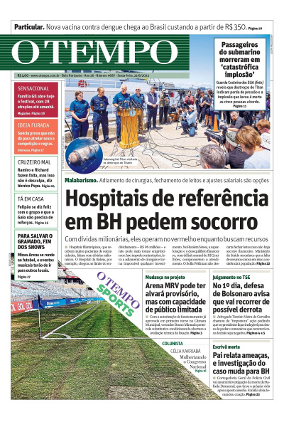 O TEMPO - Edição de 23 de junho de 2023