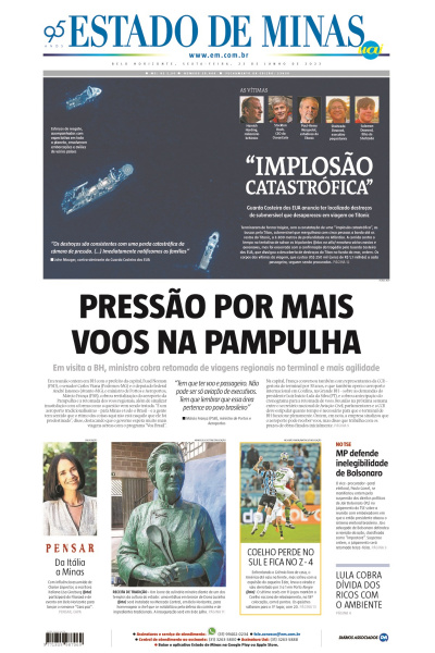 Estado de Minas - Edição de 23 de junho de 2023