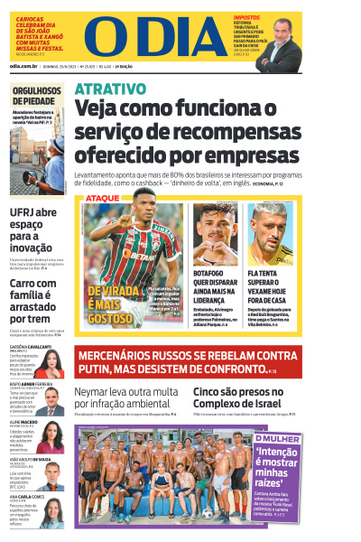 O DIA - Edição de 25 de Junho de 2023