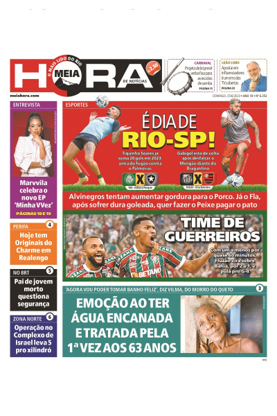 Meia Hora - Edição de 25 de junho de 2023