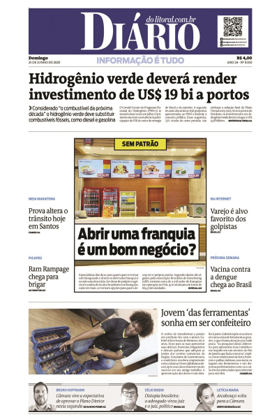 Diário do Litoral – Edição de 25 de junho de 2023
