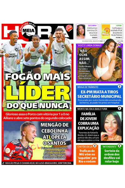 Meia Hora - Edição de 26 de junho de 2023