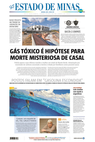 Estado de Minas - Edição de 27 de junho de 2023
