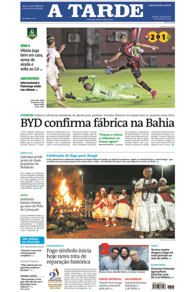 A TARDE - Edição de 29 de junho de 2023