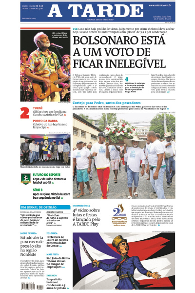 A TARDE - Edição de 30 de junho de 2023