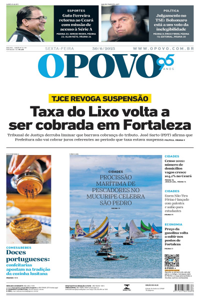 O POVO - Edição de 30 de junho de 2023