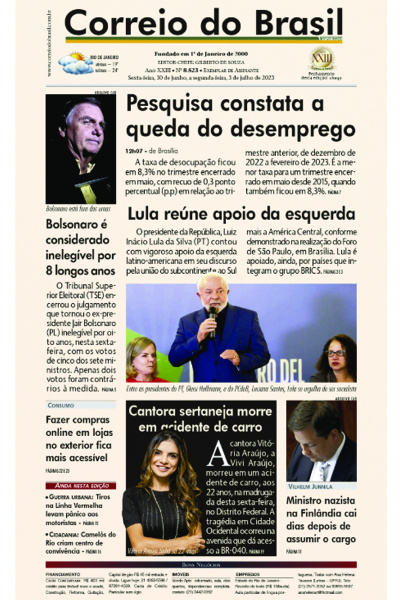 Correio do Brasil – Edição de 30 de junho a 03 de julho de 2023
