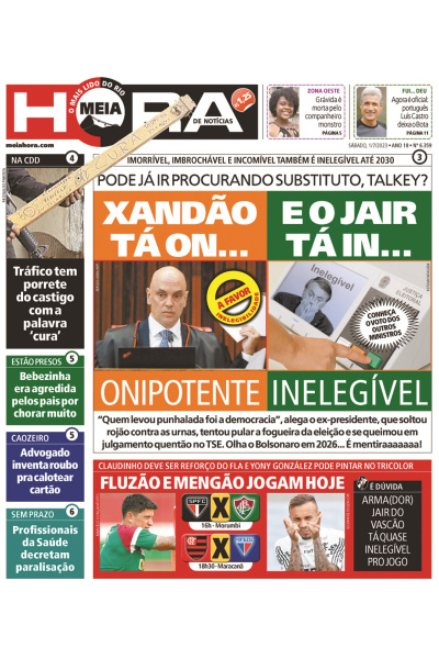 Meia Hora - Edição de 01 de julho de 2023