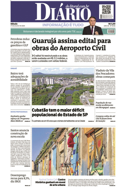 Diário do Litoral – Edição de 01 de julho de 2023