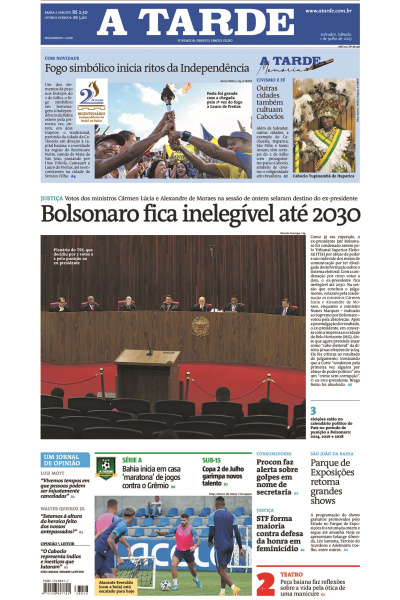 A TARDE - Edição de 01 de julho de 2023