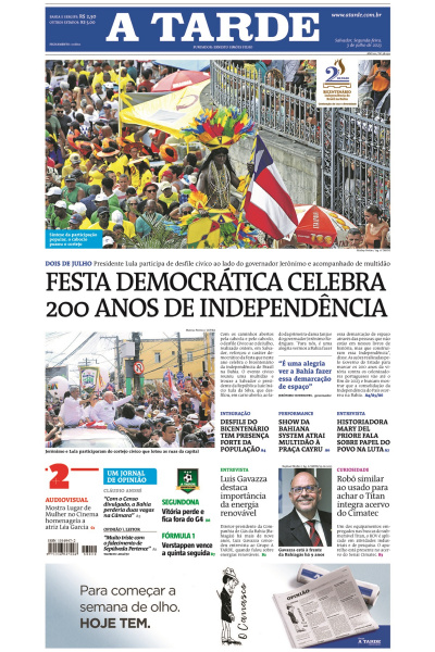 A TARDE - Edição de 03 de julho de 2023