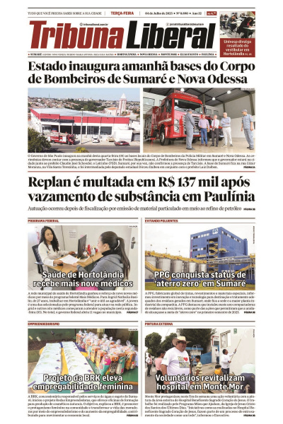 Tribuna Liberal - Edição de 04 de julho de 2023