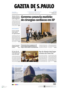 Gazeta de S. Paulo - Edição de 04 de Julho de 2023
