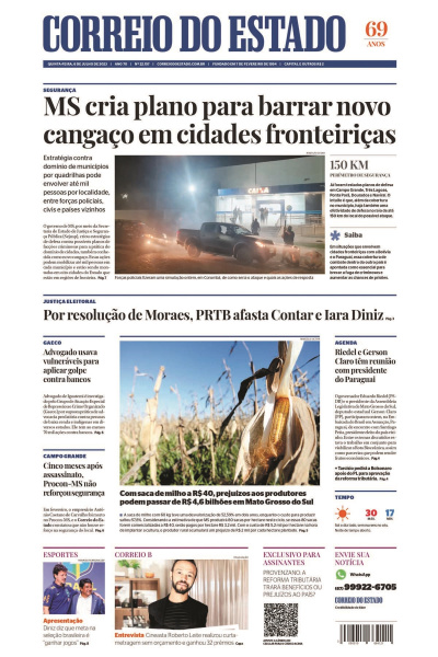 Correio do Estado - Edição de 06 de julho de 2023