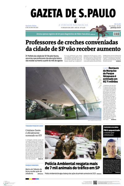 Gazeta de S. Paulo - Edição de 06 de Julho de 2023