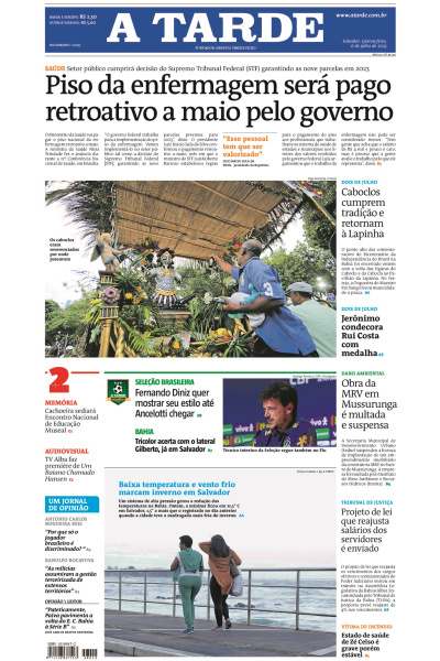 A TARDE - Edição de 06 de julho de 2023