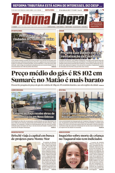 Tribuna Liberal - Edição de 07 de julho de 2023