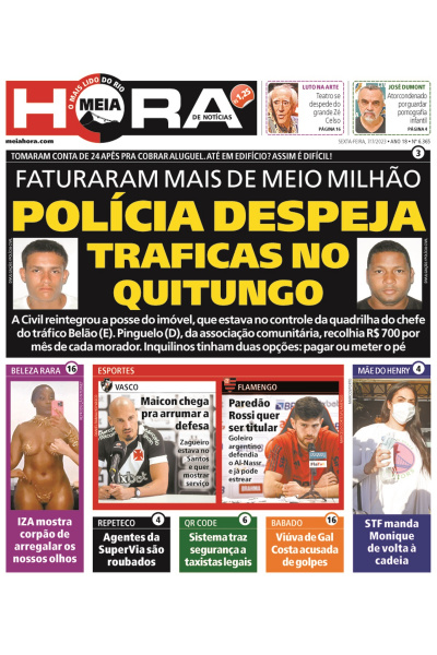 Meia Hora - Edição de 07 de julho de 2023