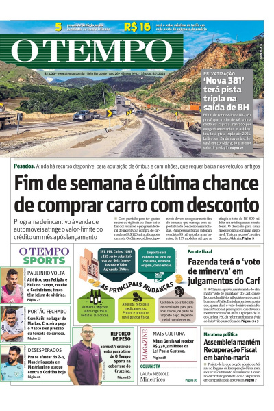 O TEMPO - Edição de 08 de julho de 2023