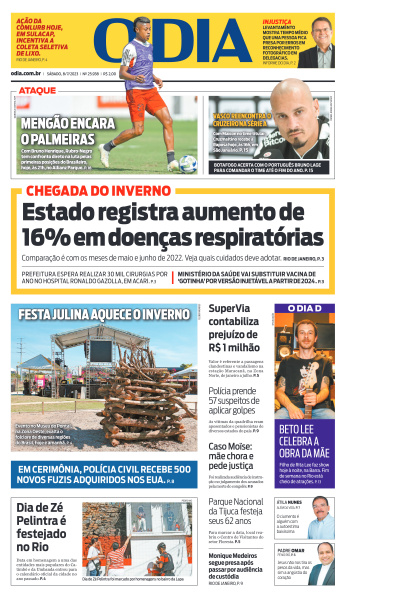 O DIA - Edição de 08 de Julho de 2023