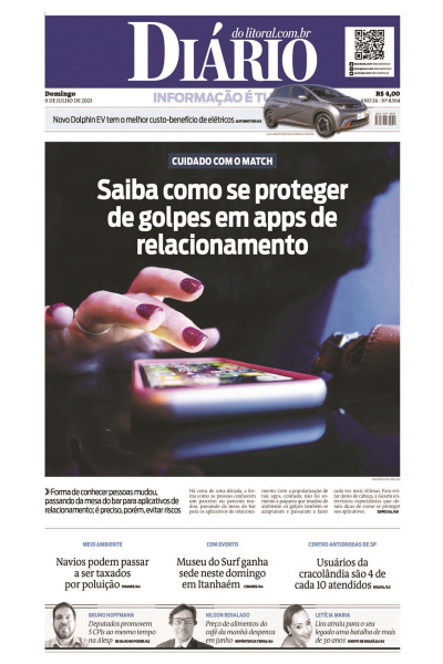 Diário do Litoral – Edição de 09 de julho de 2023